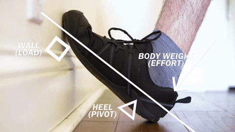 CalfPRO® calf stretcher is a portable and collapsible Calf stretcher that locks your heel in place to deeply stretch your calf. Helps fix plantar fasciitis and achilles tendonitis pain. Leveraged Calf Stretcher. CalfPRO is World's deepest Calf Stretch.