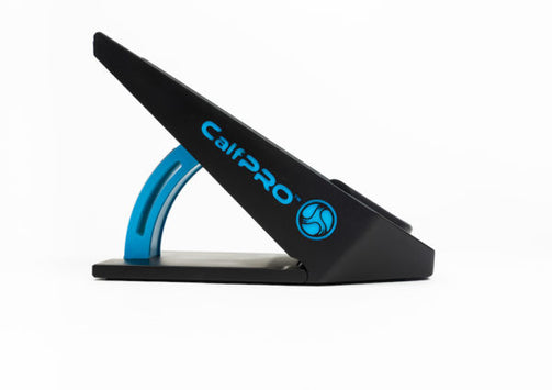 This is a portable and collapsible Calf stretcher that locks your heel in place to deeply stretch your calf. Helps fight plantar fasciitis and achilles tendonitis pain. Best Calf Stretcher. World's Best Calf Stretch, World's best Calf Stretcher.