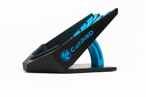 Everything you need to perform your very own Calf treatments at home. You'll receive 1x CalfPRO® Calf Stretcher, 1x CalfPRO® RxPad and 1x CalfRx Foam Roller. Create your own home PT treatment area or give this package to someone you love! Be one of the first to own the patented and original CalfPRO®.